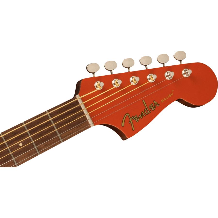 Fender   Malibu Player Walnut Fingerboard White Pickguard Fiesta Red (福岡パルコ店)