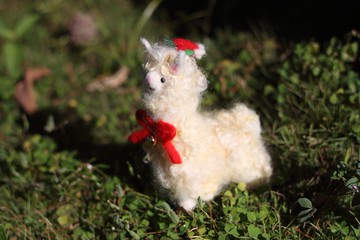 聖誕羊駝 聖誕節 聖誕禮物 訂製款