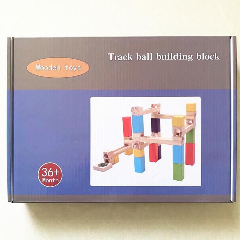 積み木 ビー玉転がし おもちゃ ブロック おもちゃ 木製おもちゃ