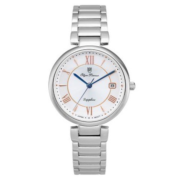 【Olym Pianus奧柏】璀璨星辰時尚女性腕錶 2213S 白面