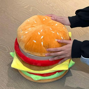 熱銷【新家的100個快遞】漢堡收納凳多功能家用儲物可坐玄關換鞋矮凳