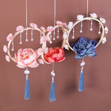 漢服配飾手提花燈古風蓮花燈荷花燈節慶漫展道具元宵節舞蹈表演出