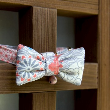 華錦系列-領結款 貓項圈 狗項圈 客製化尺寸 刻字服務 吊牌