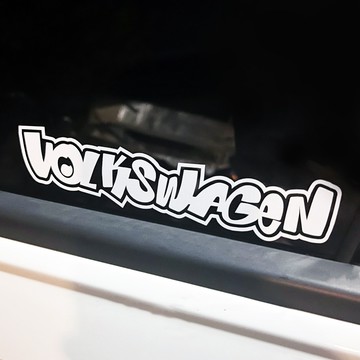 VOLKSWAGEN/HHP/車貼 SunBrother孫氏兄弟 3M 反光貼紙 防水貼紙 車貼貼紙
