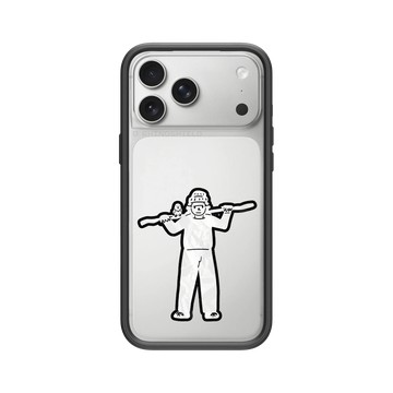 iPhone 17 Pro Max Mod NX -邊框背蓋組合 (相機按鈕) 黑 - Abei - MaskBoy, 棍子與小鳥
