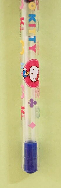 【震撼精品百貨】Hello Kitty 凱蒂貓 日本三麗鷗 KITTY 水性筆/中性筆-藍#20072 震撼日式精品百貨