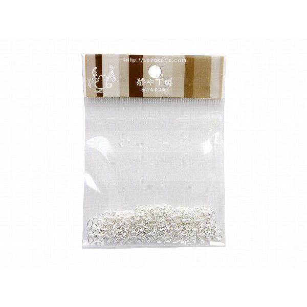 Cカン 3mm×4mm 線径0.5mm 約300個 300ヶ ホワイトシルバー 連結金具 接続金具 副資材 基本パーツ アクセサリーパーツ パーツ