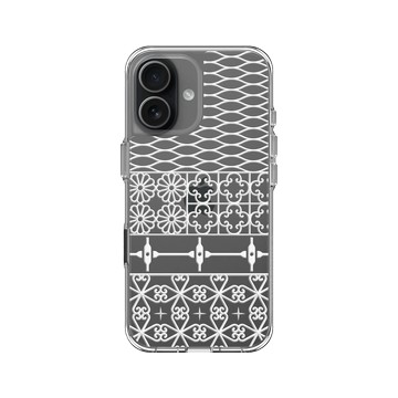 iPhone 17 Clear Case（相機按鈕） 透明 - 老屋顏 Old House Face - 切子風格-昭光