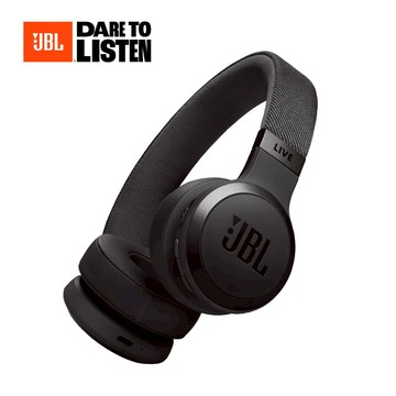 【JBL】Live 670NC 耳罩式降噪藍牙耳機｜黑色