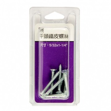 595平頭鐵皮螺絲5/32x1-1/4"