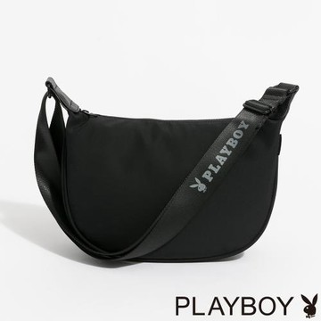 PLAYBOY - 斜背包  NightMoves系列 - 黑色