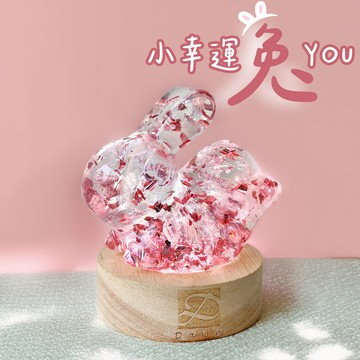 [快速出貨]【彤恩時尚】水晶跳躍兔 ❣ 與你一起跳躍 ☄  生日禮物 情人節禮物 | 白水晶 彩幽靈 超七 閃靈鑽 等