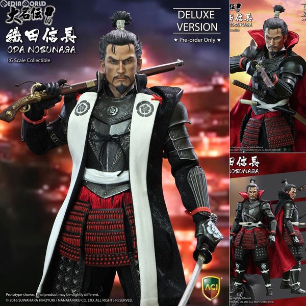 戦国大甲冑人形 織田信長1/6フィギュアTOYSTOYS 木箱入甲冑 戦国 鎧兜