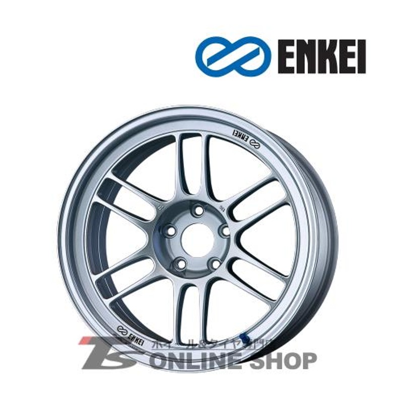 ENKEI RPF1 8.5J-18インチ (40) 5H/PCD120 シルバー ホイール4本セット ...