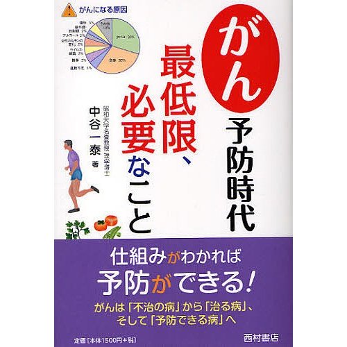 がん予防時代 最低限,必要なこと 中谷一泰