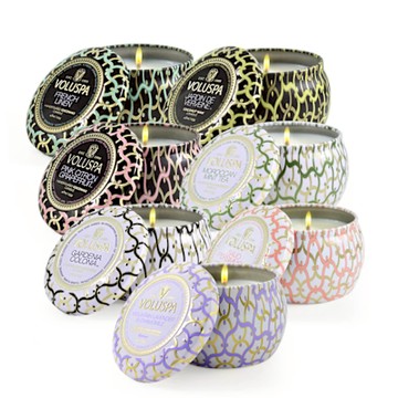 VOLUSPA 香氛蠟燭-黑屋/白屋系列 錫盒 4oz/113g 多款任選