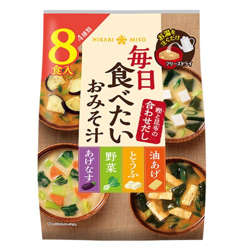 ひかり味噌 毎日食べたいおみそ汁 8食 ×2本