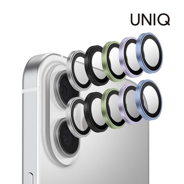 UNIQ 新加坡 OPTIX 鋁合金鏡頭保護貼 iPhone 17 系列紫色