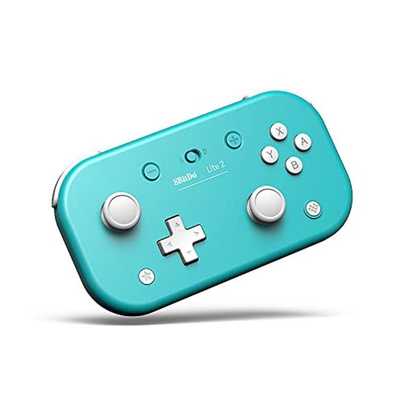 8BitDo Lite Switch、Switch Lite、Android、Raspberry Pi（ターコイズ