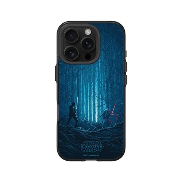 iPhone 16 Pro Clear 酷墨灰 - 迪士尼-星際大戰 Star Wars - 原力覺醒：凱羅·忍&芬恩-電影系列