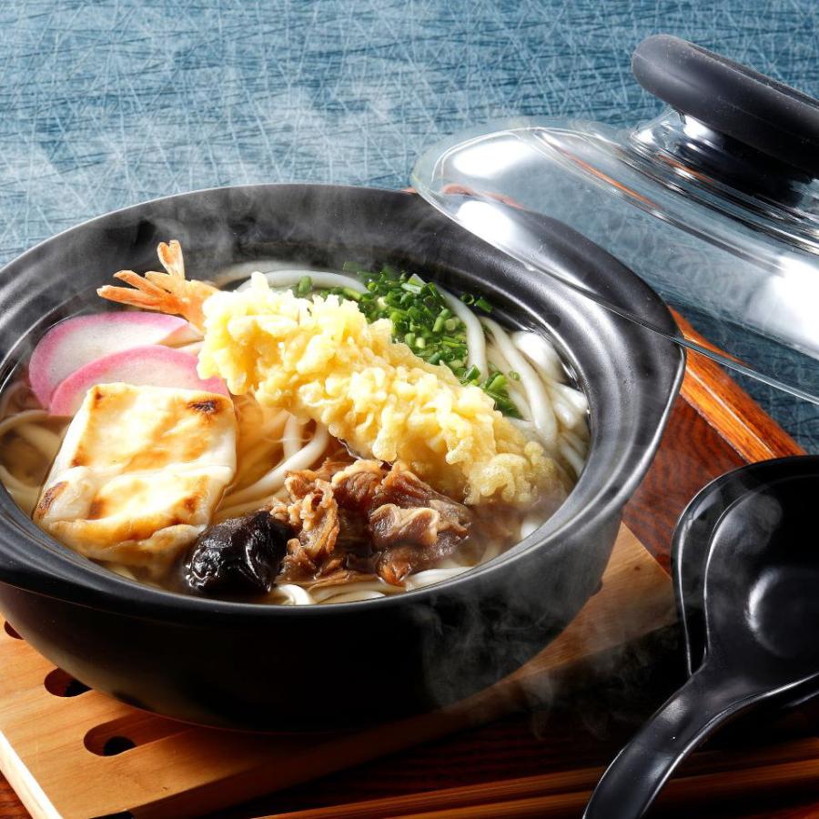 冷凍　一人ぜいたく鍋6食セット　小豆島冷凍手延べうどん　具トッピング付2種×3食セット　水がいらない　送料無料