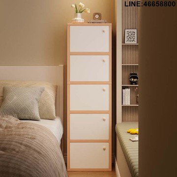 免運 開立發票 置物架 收納架 展示架 組合架 床頭櫃床邊床頭家用臥室精致簡約置物架儲物櫃收納櫃邊櫃斗櫃新款