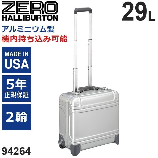 新作入荷!! ZERO HALLIBURTON アルミ 保証書残2年 TSA付 2輪 約31L ...