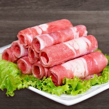 海肉管家 台灣玫瑰豬梅花捲肉片(5包_500g/包)