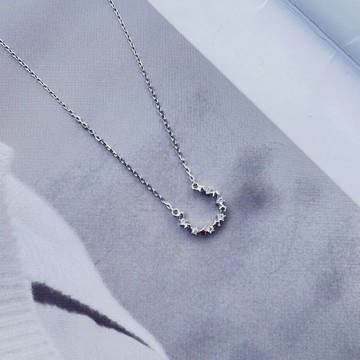 現貨專區｜純銀｜恆星。鎖骨鍊(nkbpss32)｜送禮精選店家★Reyna jewelry 女王飾品