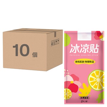 FANCY LIFE 清爽冰涼貼 檸檬味  10個裝  1組  18g