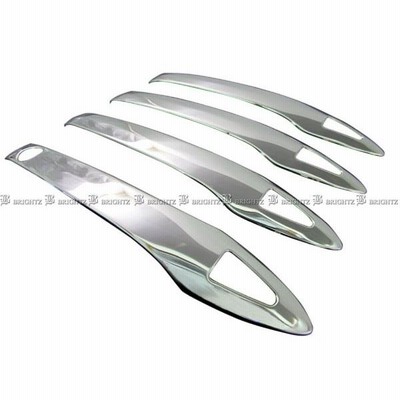 BRIGHTZ プリウス 50 51 55 メッキドアハンドルカバー ノブ ハーフカバータイプ HYセット PRIUS50−NOBU−HS−A0B3C1