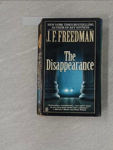 【書寶二手書T1／原文小說_X8O】The Disappearance_Freedman, J. F.