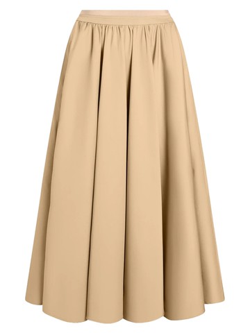 patou cotton maxi skirt
