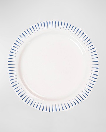 Sitio Stripe Delft Blue Dessert/Salad Plate