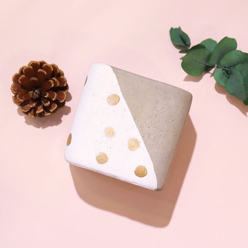 UGM方型清水模盆器 / 點石成金 (L)