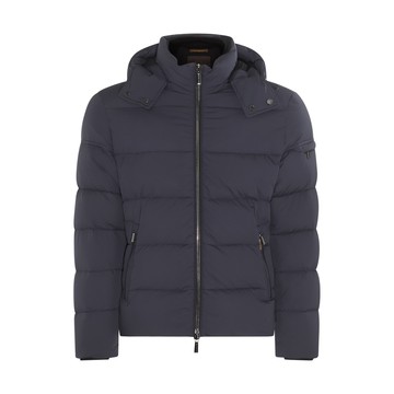 Moorer - Navy Puffer Brett Down Jacket