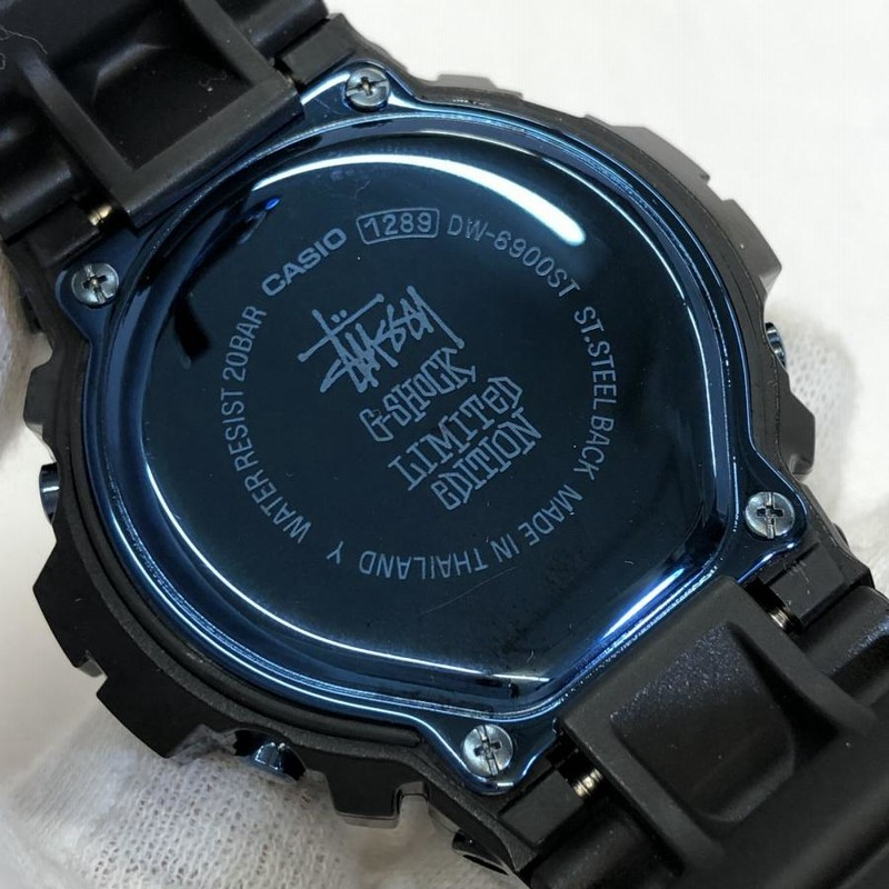 中古 G-SHOCK ジーショック CASIO カシオ 腕時計 DW-6900 STUSSY ステューシー XXX 30周年記念 コラボ  RY6284M | LINEショッピング