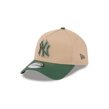 NEW ERA 男女 9FORTY AF NY CAMEL 2 TONE 紐約洋基 焦糖/松木綠 NE60670096