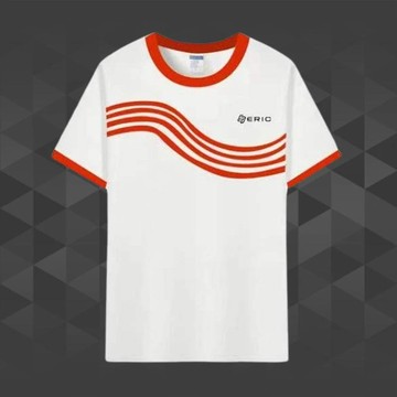 運動休閒T恤（紅）（男女皆可穿）