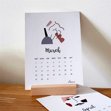 MUMU【TM01165】ins簡約實木卡片座  卡片展示架  便籤照片夾  名片夾  木質底座