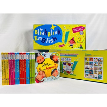 《南門書局》Blink Blink English 閃亮英文組合  共20冊+贈美語教材一包／支援 點讀