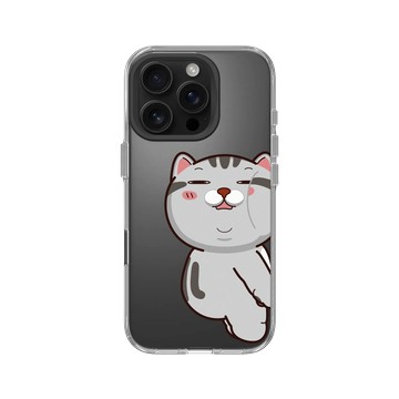 iPhone 16 Pro Clear Case（相機按鈕） 透明 - VITA VITA．塔仔是隻貓 - 好廢好懶