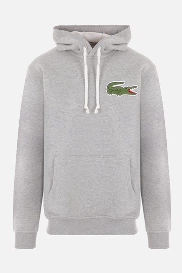 COMME des GARCONS SHIRT logo patch jersey hoodie Man