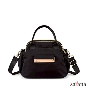 【satana】Soldier 趣遊朗朗手提包-亮黑色-SOS2990-711