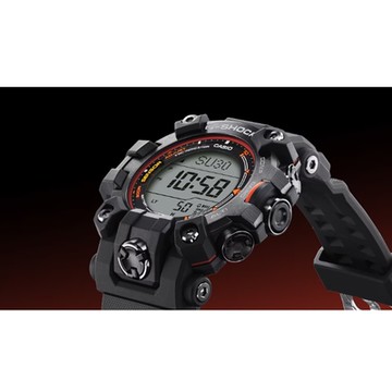 CASIO卡西歐 G-SHOCK 電波 太陽能 防塵泥 雙層LCD顯示 三重感應器 緊急救援系列 GW-9500MEC-1_52.7mm