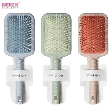 三迪逸品 - 按摩氣囊方梳 (3色任選)  SD-2277 / 髮梳 按摩梳 梳子