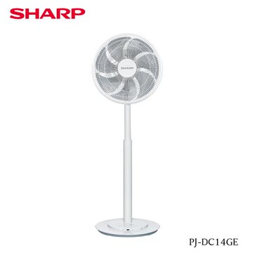 SHARP 夏普 14吋 DC直流馬達遙控立扇 PJ-DC14GE
