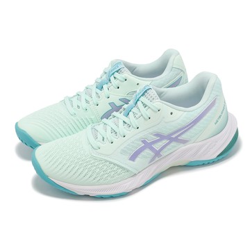 [ACS] Asics 排球鞋 Netburner Ballistic FF 3 女鞋 水藍 紫 緩震 羽排鞋 亞瑟士 1052A069406