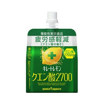【江戶物語】pokka sapporo 波卡 檸檬風味果凍飲 165g 蒟蒻 便利包 吸管果凍 果汁果凍 日本原裝進口