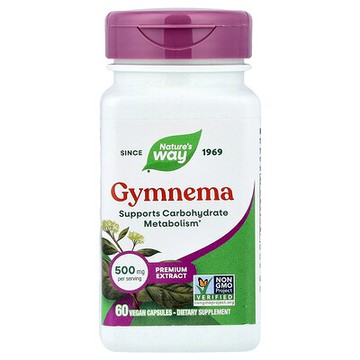 Nature's Way, 匙羹藤，500 毫克，60 粒素食膠囊